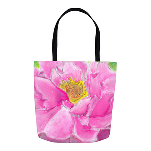 Pink Peony Tote