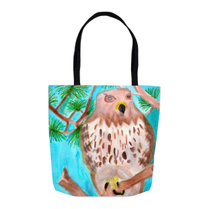 Red Tailed Hawk Tote