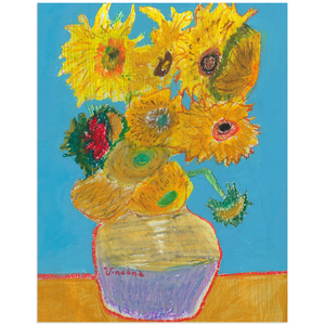 Vincent Van Gogh Sunflowers Acrylic Print