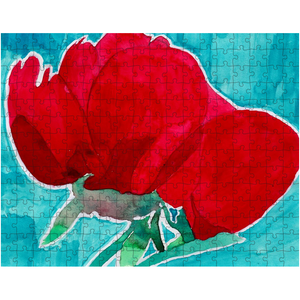 Red Flower Puzzle