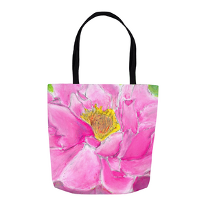 Pink Peony Tote
