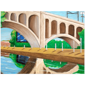 City River Acrylic Print