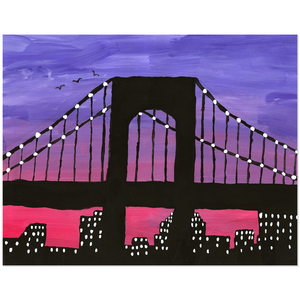 New York City Bridge Acrylic Print