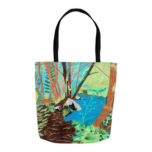 Nature Abstracted Tote