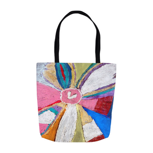 Abstract Flower Tote