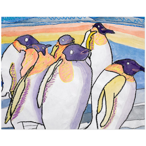 Penguin Pals Acrylic Print
