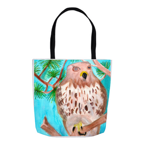 Red Tailed Hawk Tote