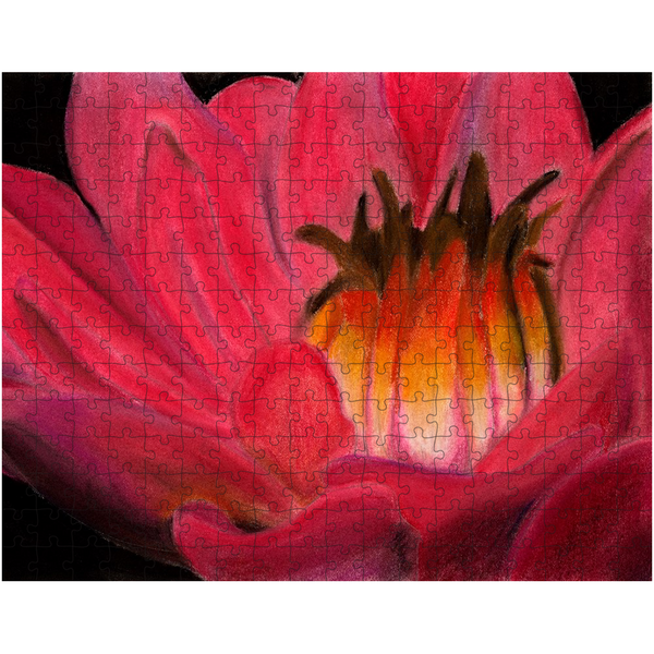 Red Waterlily Puzzle