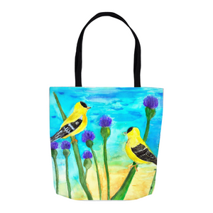 Goldfinches Tote