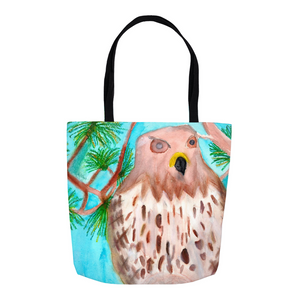 Red Tailed Hawk Tote