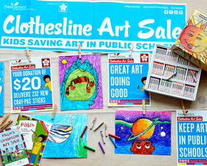 Clothesline Art Sale Kit