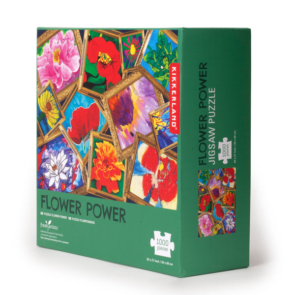 Flower Power - Kikkerland Puzzle