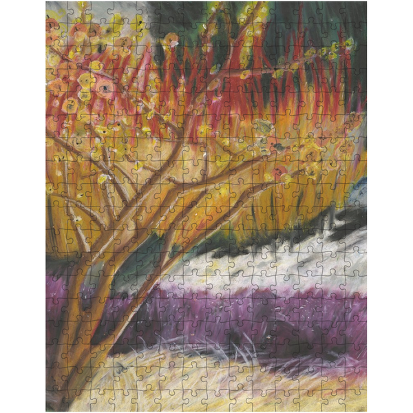Red and Purple Tree Puzzle