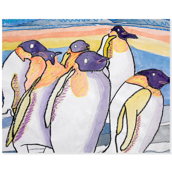 Penguin Pals Acrylic Print