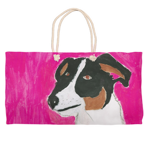 Lucky The Dog Weekender Tote