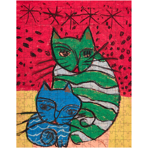 Green Cat Blue Cat Puzzle
