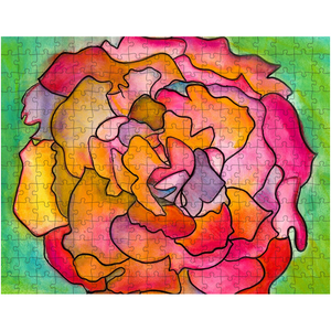 Pink & Green Flower Puzzle