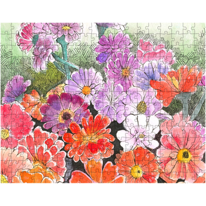 Impressionistic Flowers Puzzle