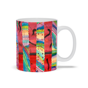 Colorful Collage Mug