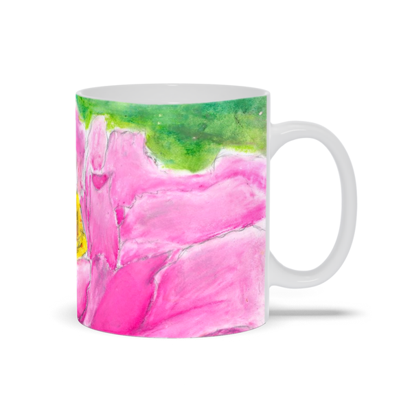 Pink Peony Mug